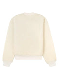 Sporty & Rich logo-patch fleece jumper