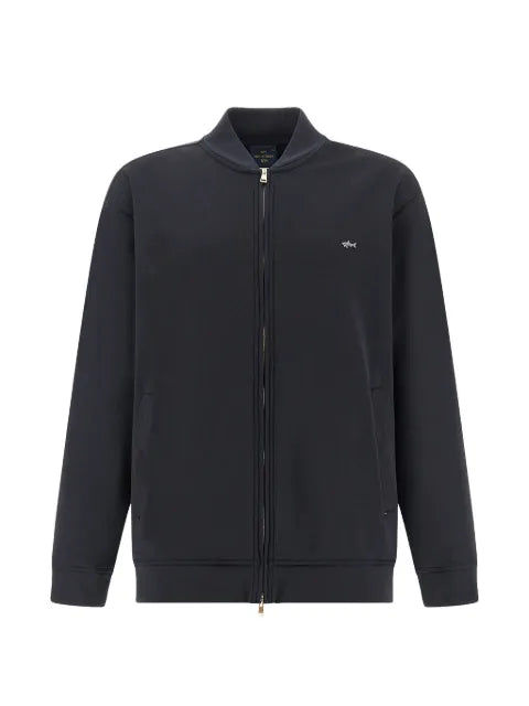 Paul & Shark zip-up fleece bomber jacket