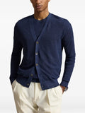 Polo Ralph Lauren waffle-knit V-neck cardigan