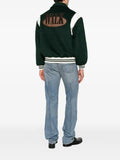 WALK IN PARIS logo-patch panelled jacket