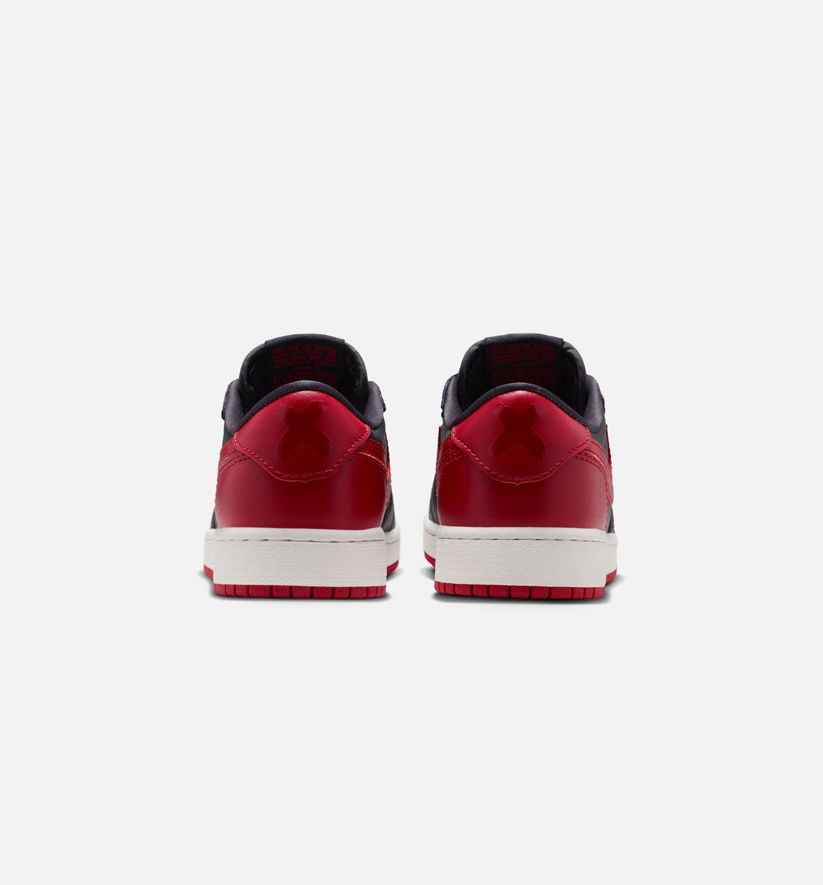 Air Jordan 1 Retro Low OG Banned Youth Sneakers - Black/Varsity Red/Summit White
