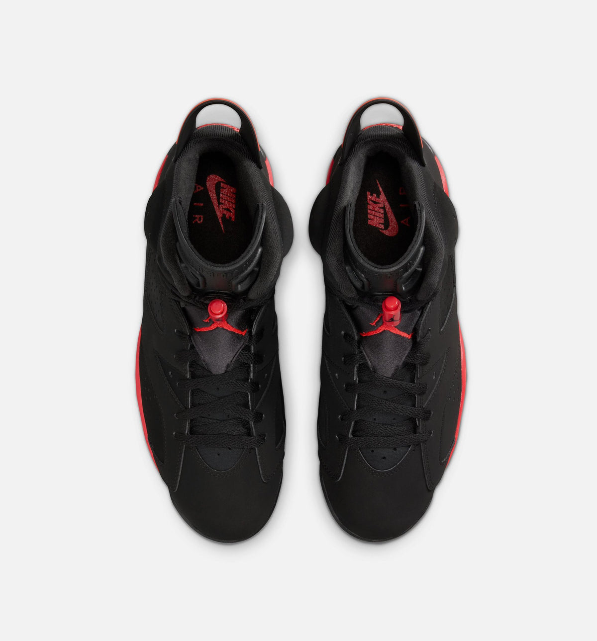 Air Jordan 6 Retro 'Infrared' (Salesman) - Men's Lifestyle Sneaker (Black/Light Crimson)